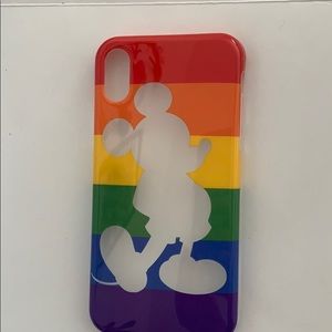 Rainbow Mickey iPhone X/Xs case